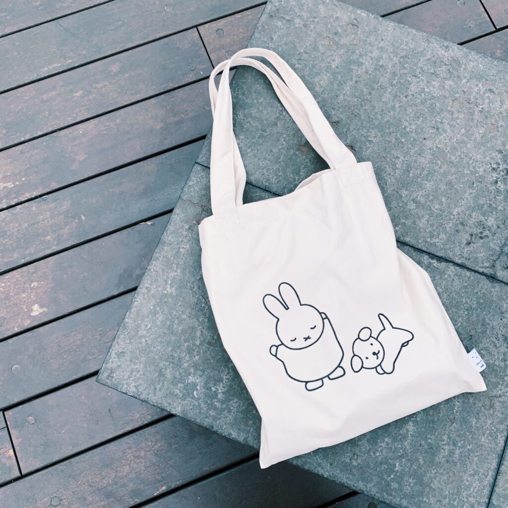 Pinkoi × miffy トートバック ミッフィーとスナッフィー