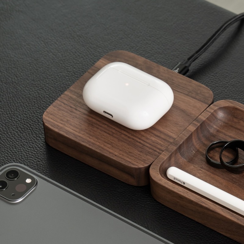 1万円以下 センスがいい 誕生日プレゼント 木製ワイヤレス充電器