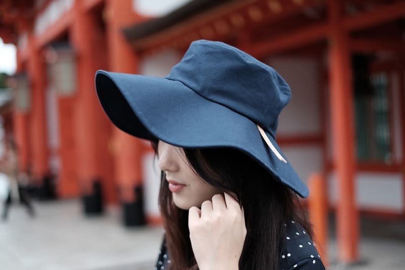 大臉 寬檐帆布漁夫帽