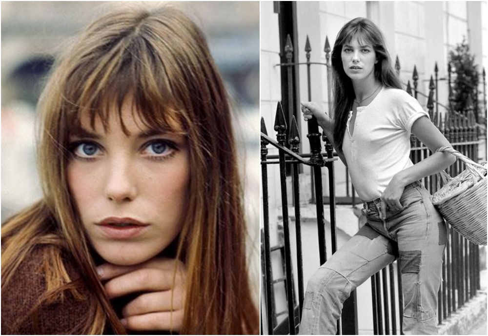 永遠榮譽女神 Jane Birkin 一頭極具靈氣的法式瀏海,成為法國時尚的恆久經典。