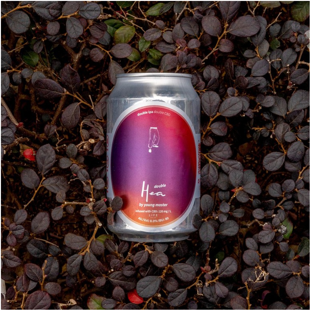 【香港少爺啤】HEA CBD 系列 Double IPA 330毫升罐裝x4 (按上圖訂購)