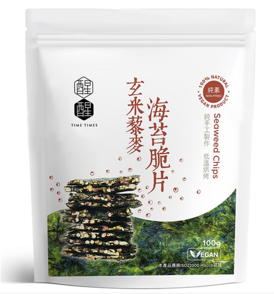 玄米藜麥海苔脆片