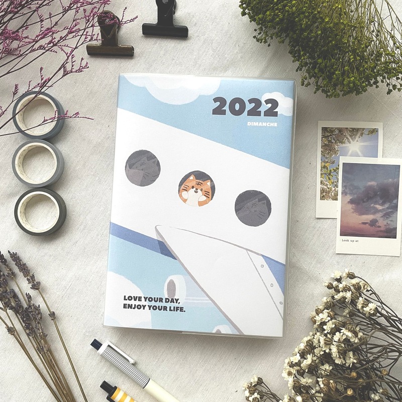 迪夢奇 2021 Stationery 時效週誌 2022手帳