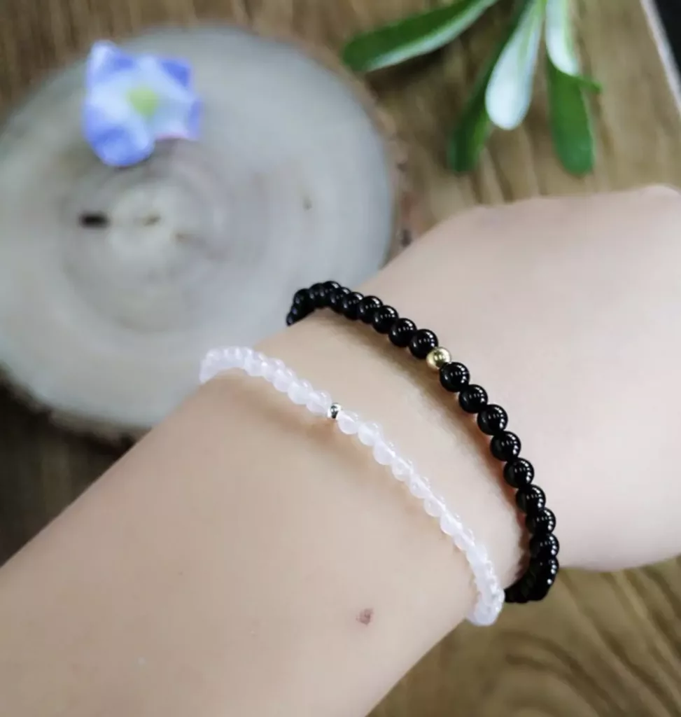 黑瑪瑙黃銅手鍊 (按上圖訂購)