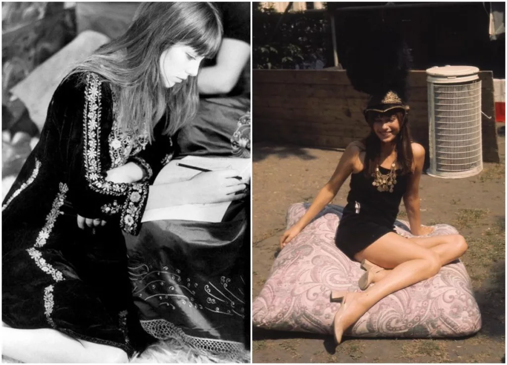 波希米亞風格 波希米亞時尚風格的代表人物為生於英國的法國女神 Jane Birkin。