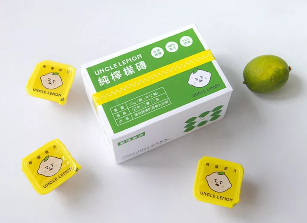 Uncle Lemon 台灣檸檬大叔純檸檬磚 (按上圖訂購)