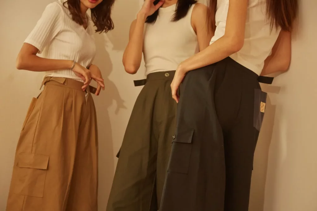 闊腳褲穿搭