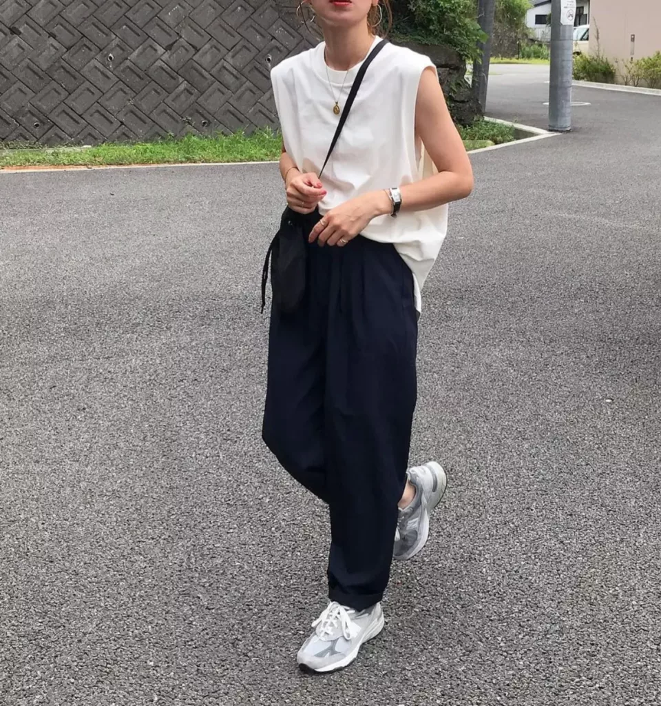 闊腳褲穿搭