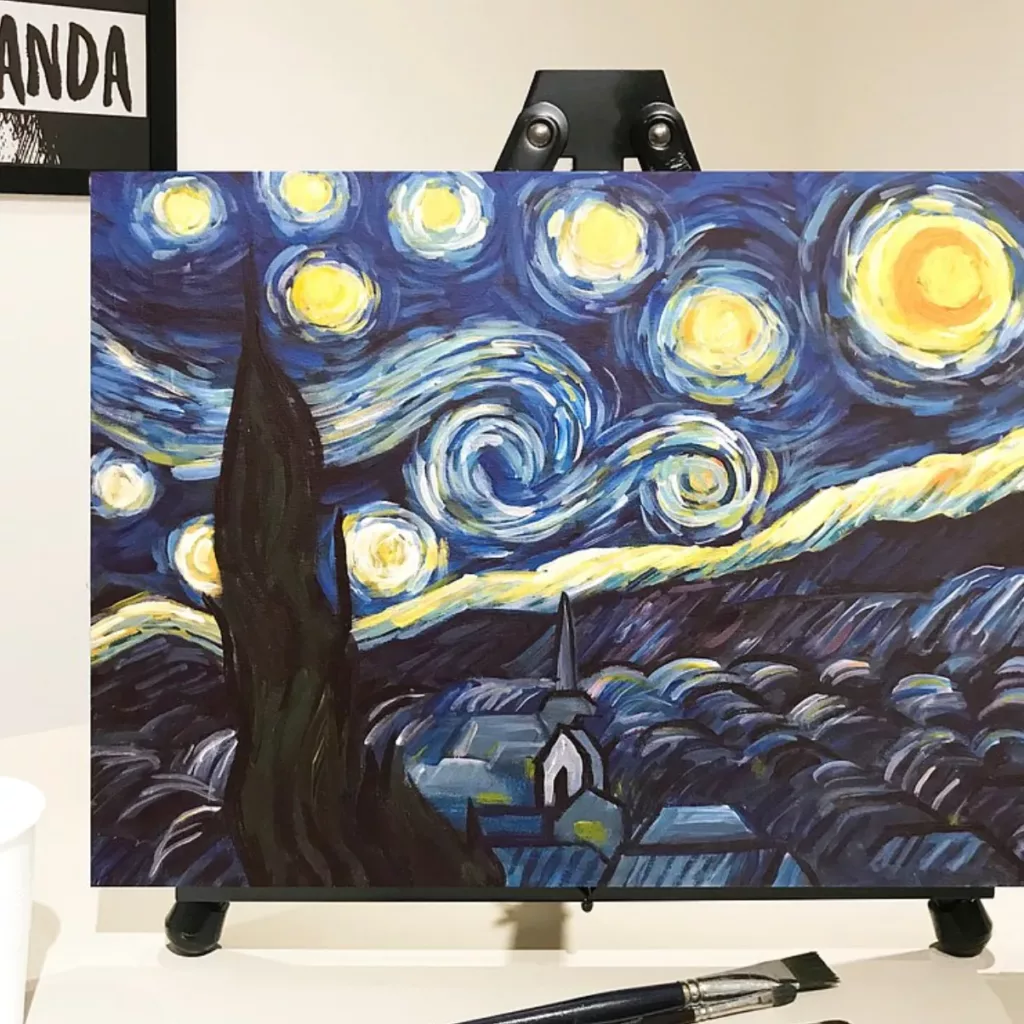梵高星夜畫班