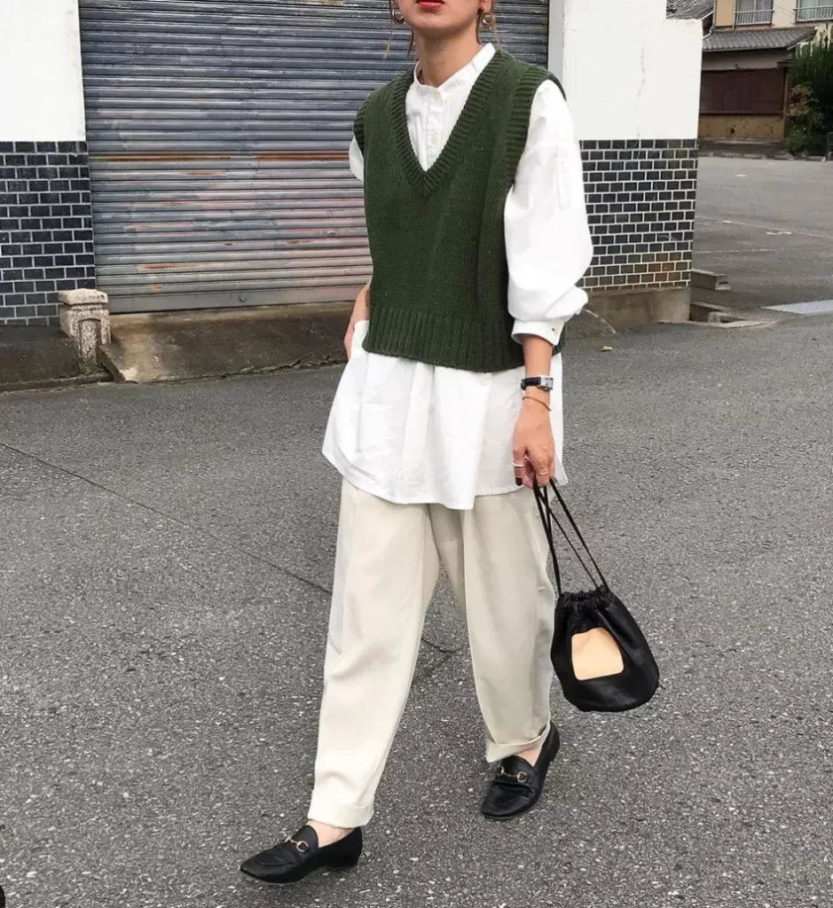 闊腳褲穿搭