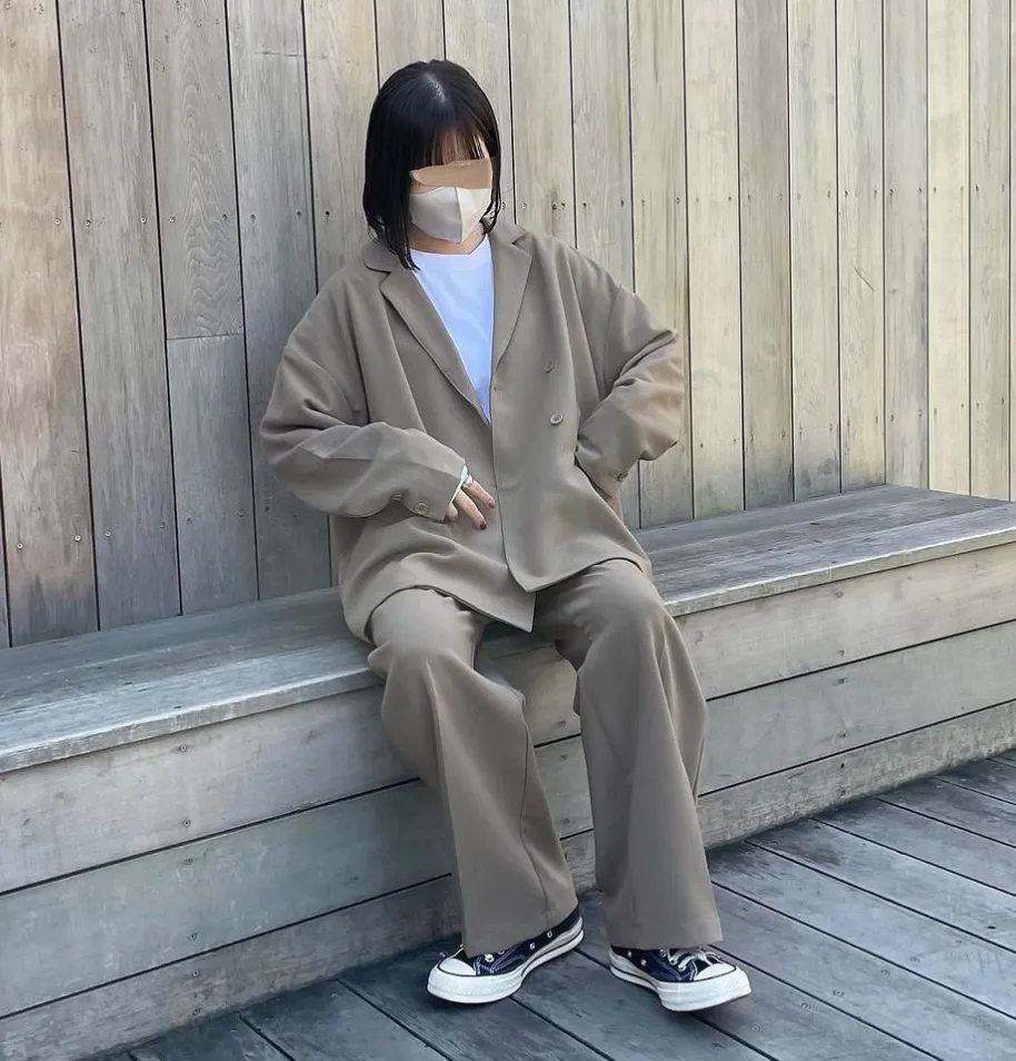 闊腳褲穿搭
