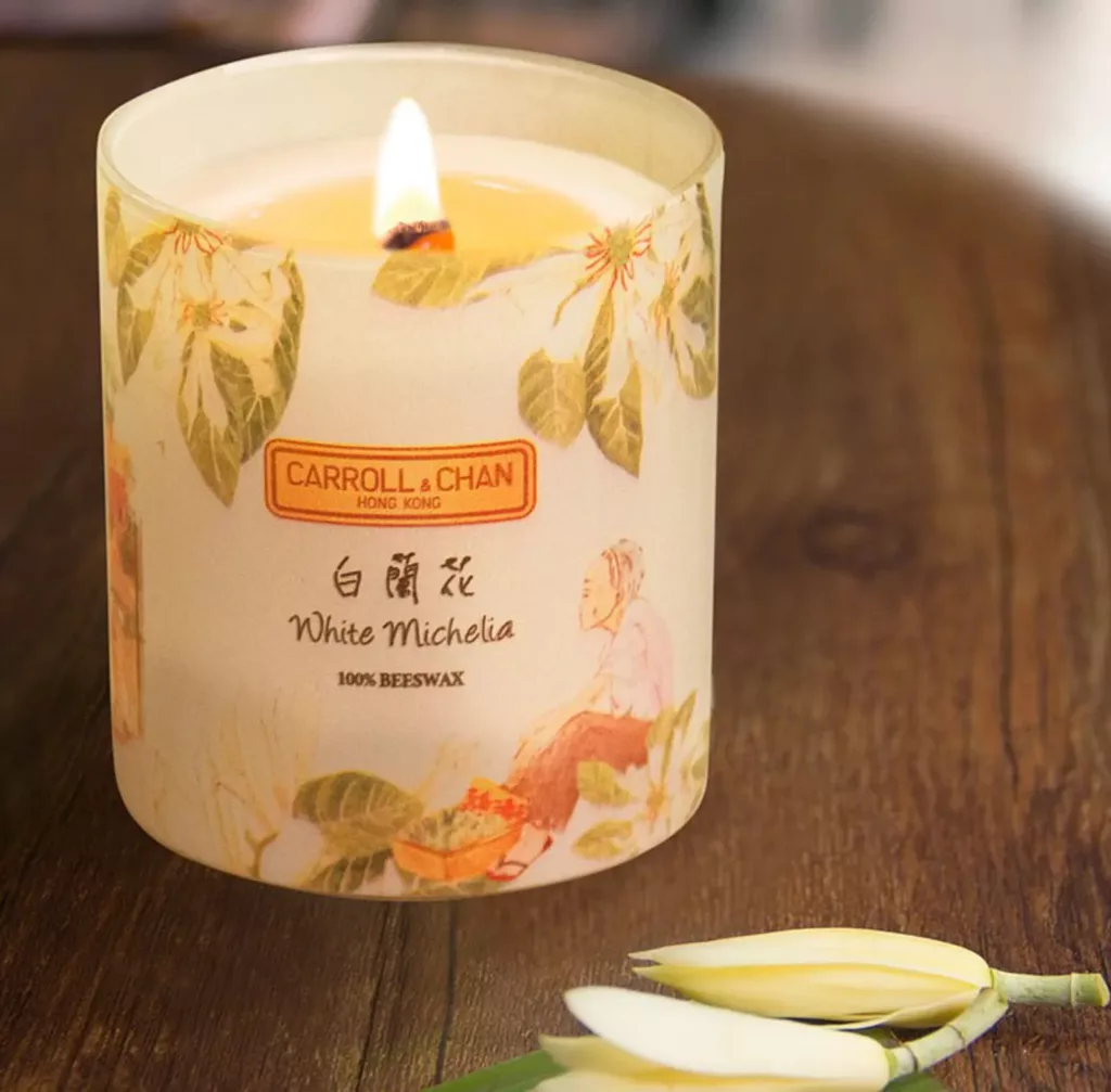 The Candle Company 白蘭花味純天然蜂蠟蠟燭(按上圖訂購)