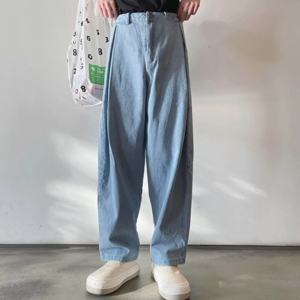 牛仔褲版型