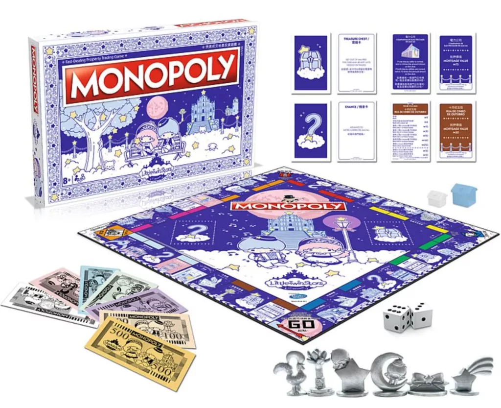 大富翁 Little Twin Stars Monopoly (按上圖訂購)Board Game 推介
