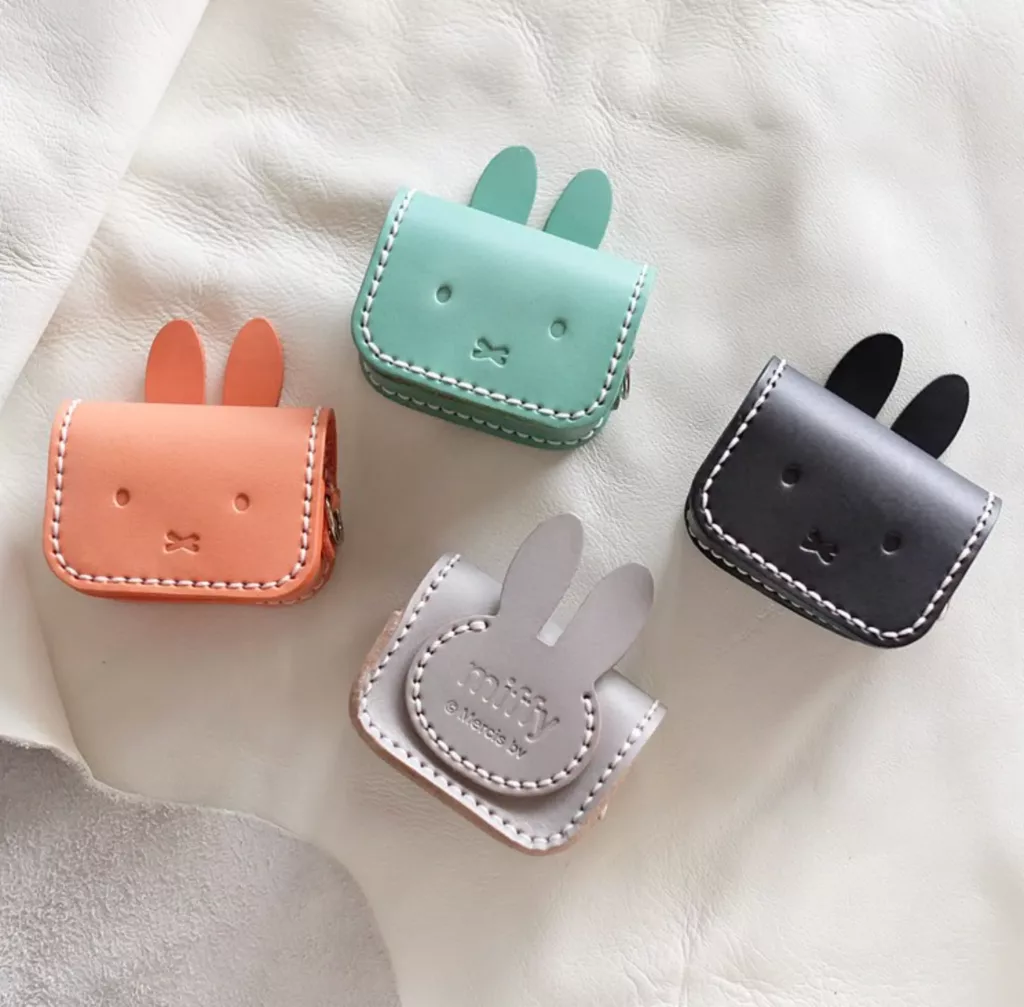 Miffy X The Lederer AirPods Pro 保護套 手縫皮革材料包 (按上圖訂購)