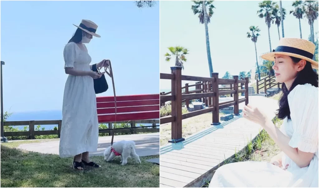 孫藝珍示範的完美 Staycation 夏天約會穿搭!