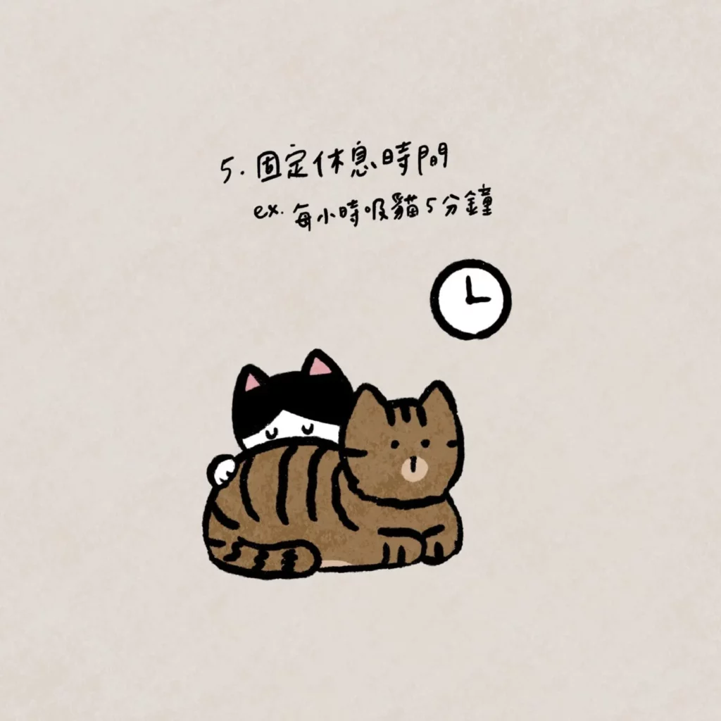 WFH 貓奴休息時間