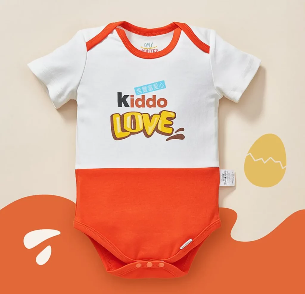 OMYMONSTER Kiddo 出奇寶 包屁衣(按上圖訂購)