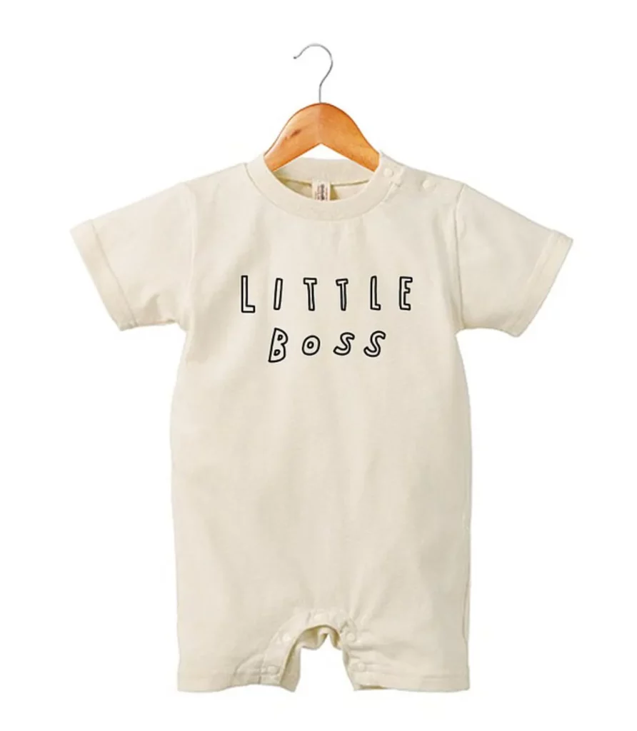 Little Boss #2 兒童連身衣(按上圖訂購)