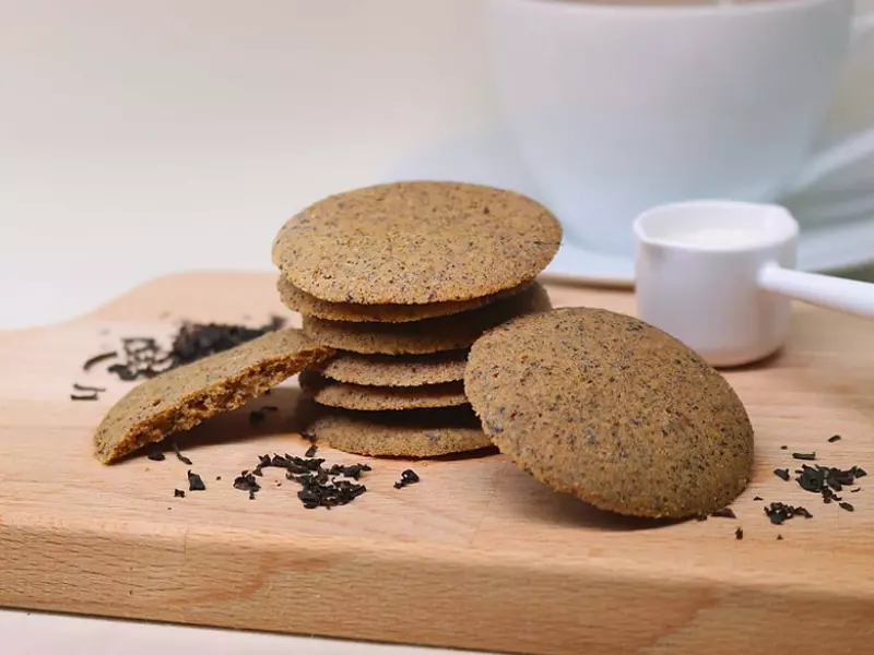 【MeCakeKi 咪曲奇】低升糖鷄蛋餅脆曲奇-港式伯爵奶茶口味