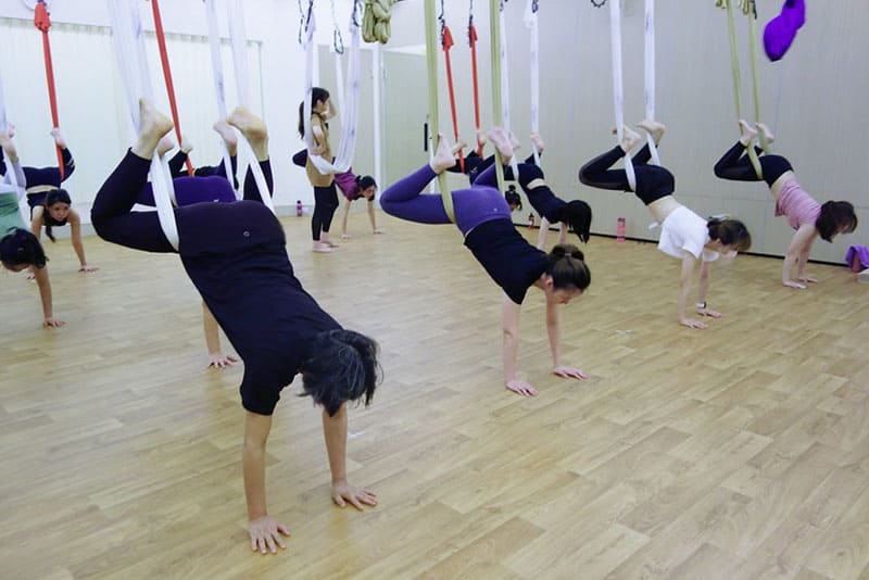 台中空中瑜珈教室、課程推薦:Fly High Yoga