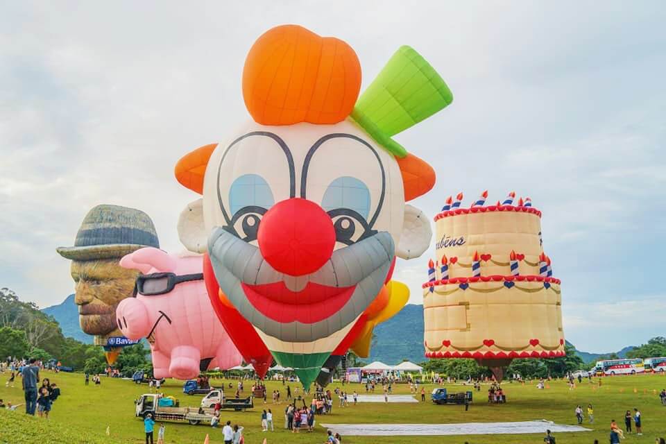 臺灣國際熱氣球嘉年華 每年吸引滿滿人潮