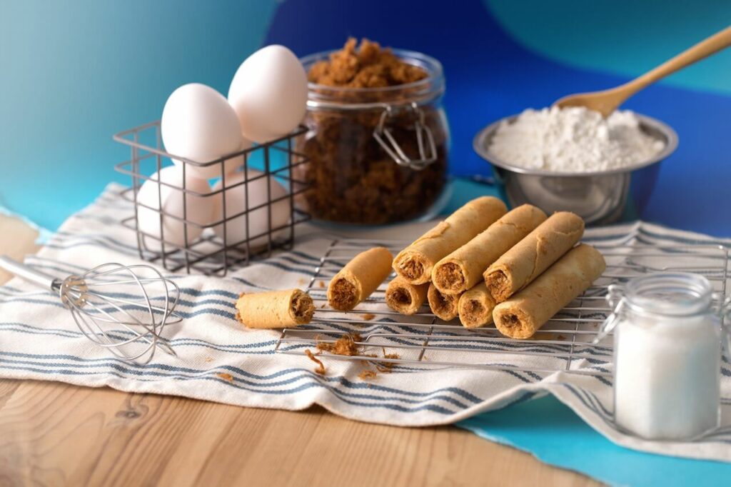手工餅乾推薦:海邊走走 肉鬆蛋捲禮盒