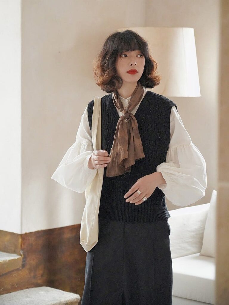 白襯衫穿搭女生