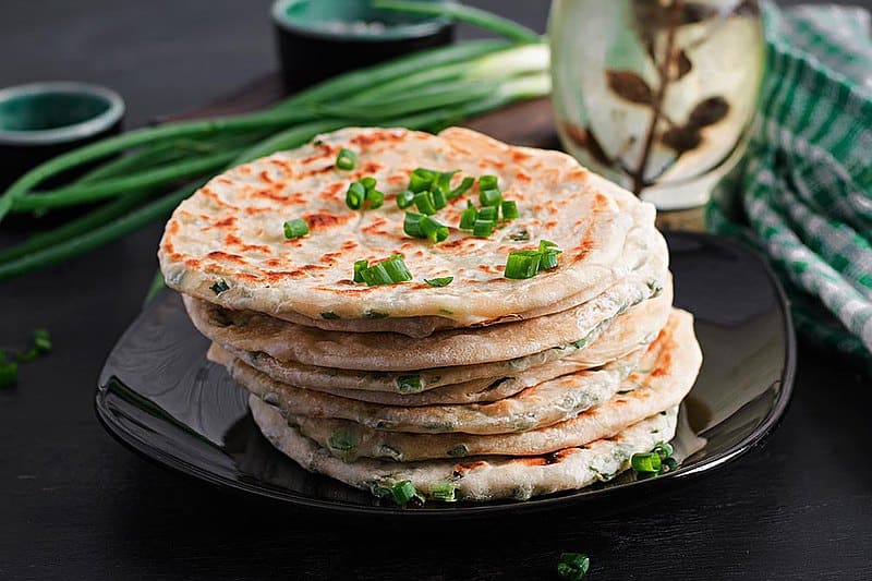 素食早餐推薦:蔥抓餅