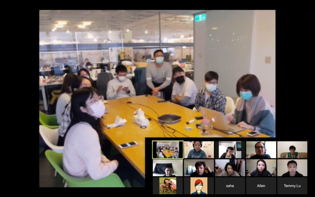 2020 起,Pinkoi 練習輪班 WFH 的會議日常
