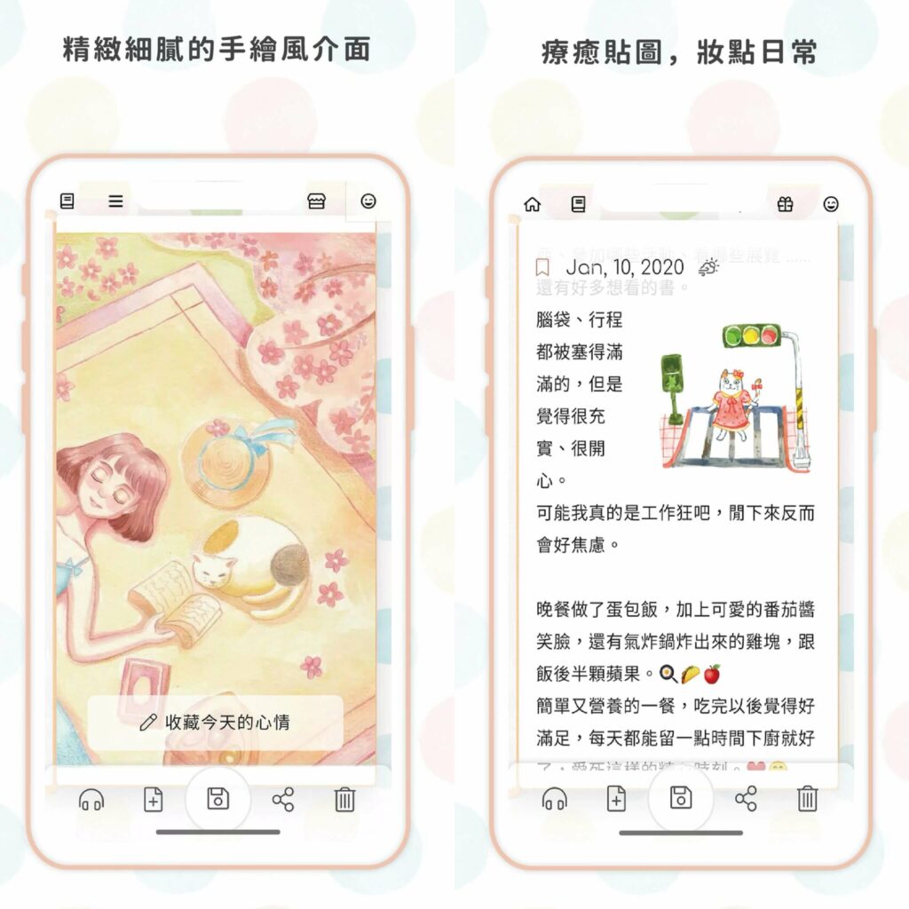 2021 日記app 推薦:溫度日記