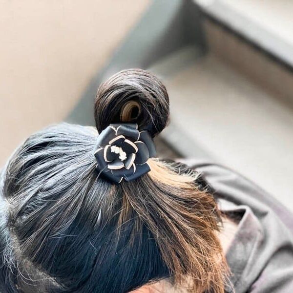 休閒包頭綁法