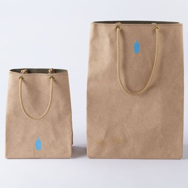 藍瓶 blue bottle coffee 聯名購物袋
