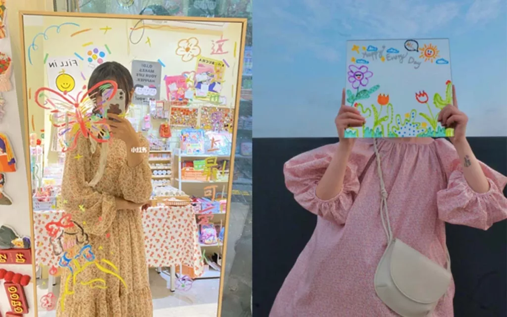 網美鏡子diy