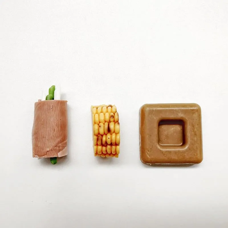 搞笑交換禮物:烤肉造型手工皂