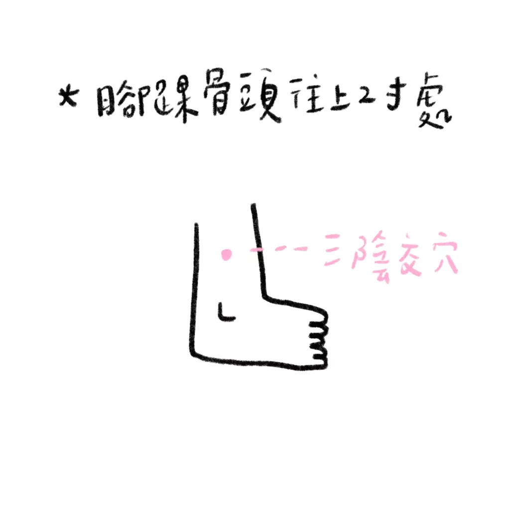 三陰交穴