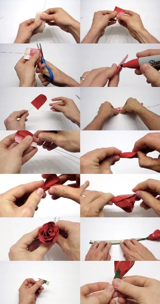 自製 diy 玫瑰花