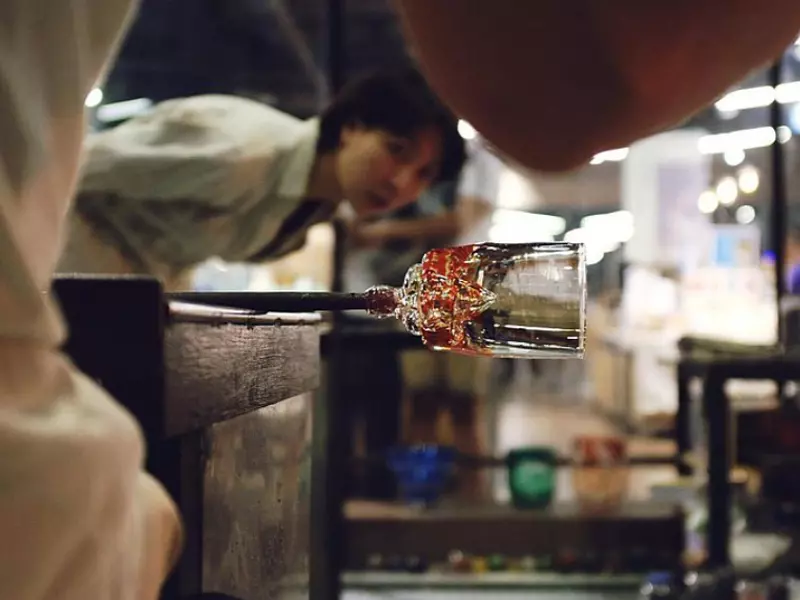 閨蜜體驗-手工吹製玻璃體驗