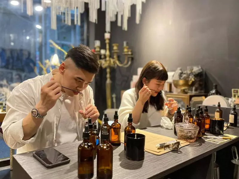閨蜜體驗-擴香瓶、香氛蠟燭客製調香 DIY