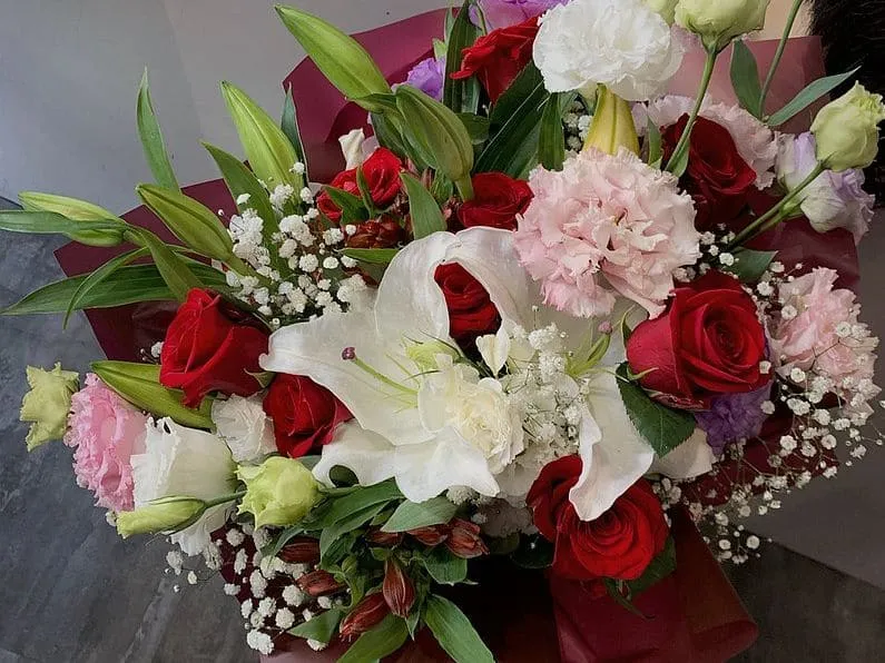 百合求婚花束