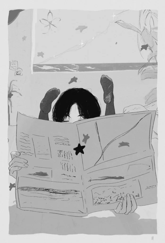 秋野コゴミ日常生活插畫