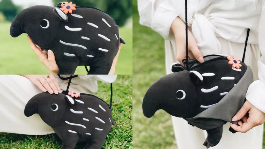pinkoi 動物園聯名商品 馬來貘包包