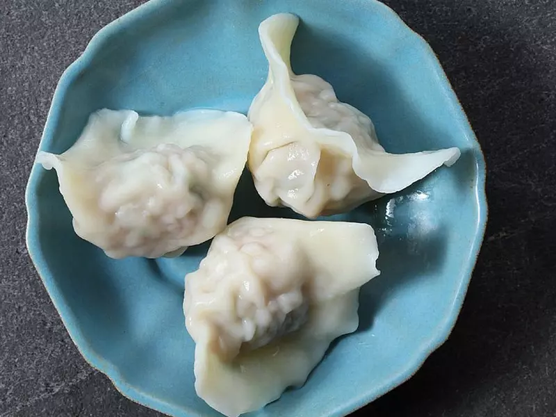 有春茶館 蔥多多水餃