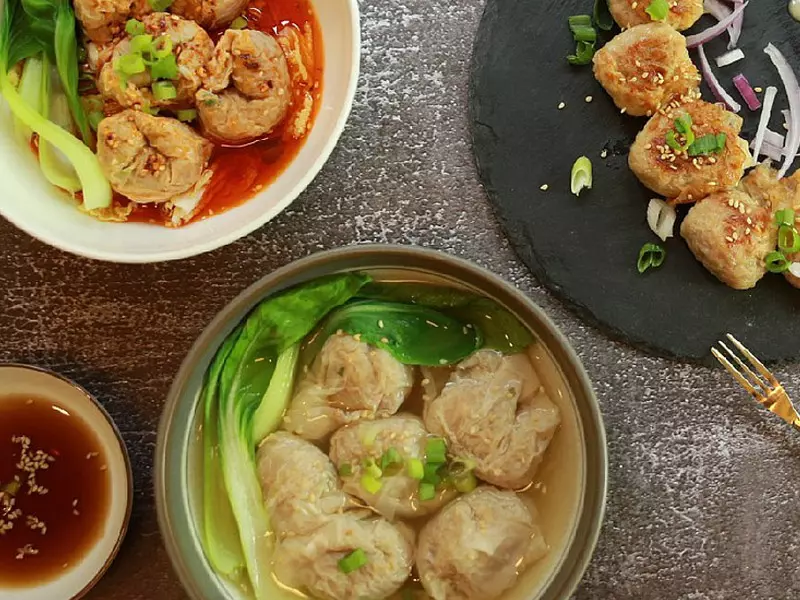 原味時代 高麗菜鮮肉千張餃