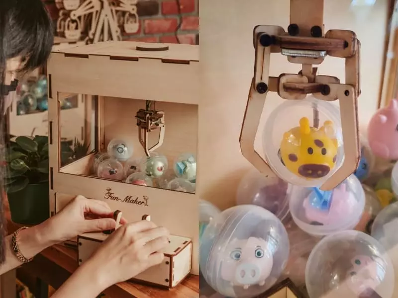 投幣扭蛋機 DIY