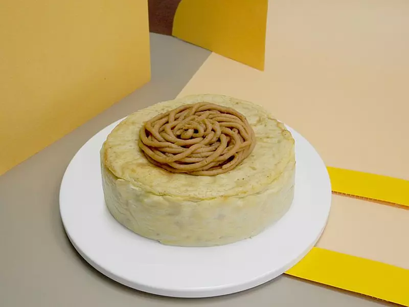 蜜栗子起司蛋糕