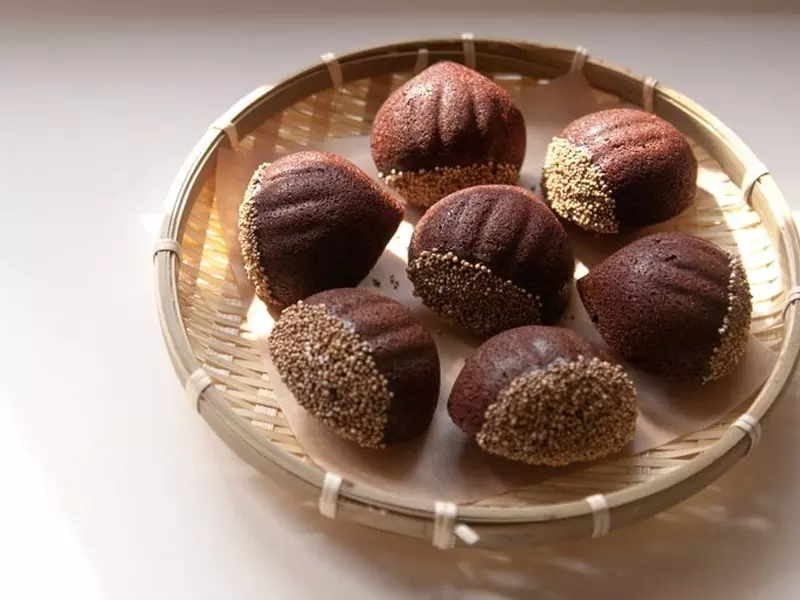 栗子巧克力瑪德蓮