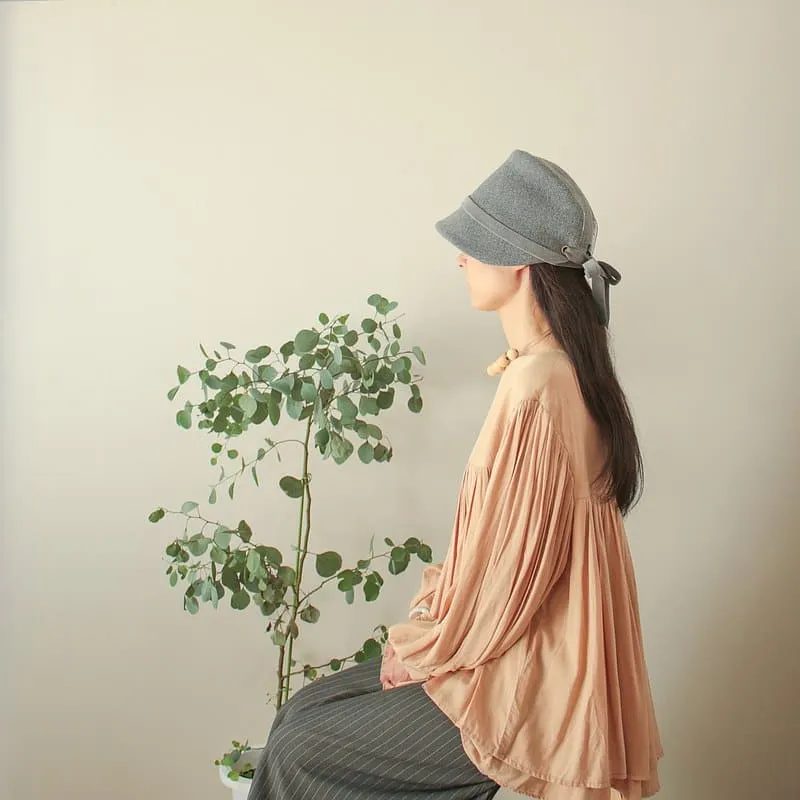 帽子種類名稱:鐘型帽
