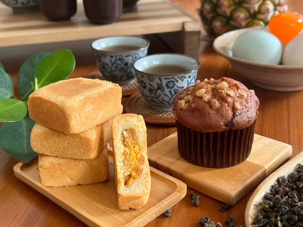 台灣傳統甜點手作體驗 - 鳳凰酥/桂圓糕/高山烏龍茶