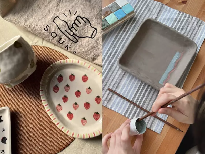 彩繪瓷器製作
